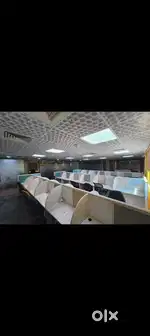 50 workstation 5 cabins furnished office for rent in noida sector-63