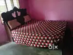 King size cot with bed