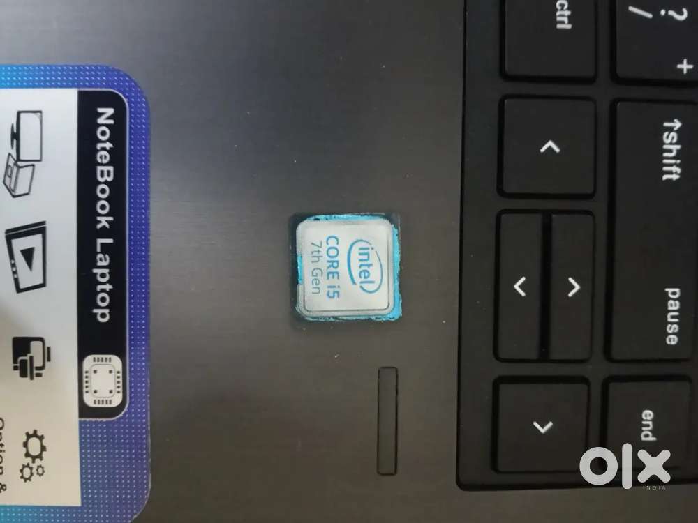 Hp laptop i7  7gen. 8gb ram 256 gb. SSD