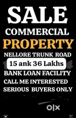 BEST SALE COMMERCIAL NELLORE TRUNK ROAD  DETAILS BELOW & PHOTOS