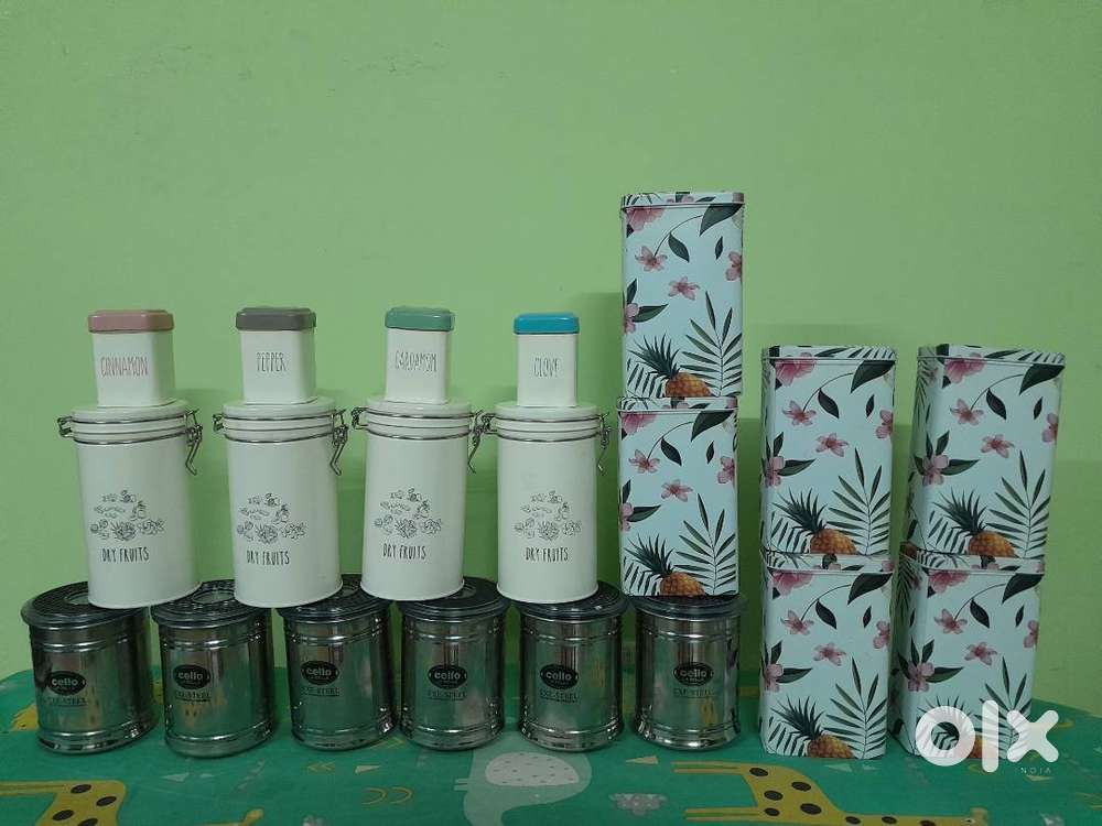 Air tight Kitchen storage containers (20 Nos)