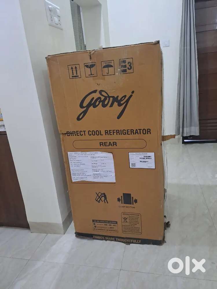Godrej 190 ltr seal pack refrigerator brown colour
