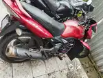 Honda unicorn red new tyre no work in bike