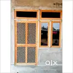 Teak wood jali door and window only 349/sq.ft.