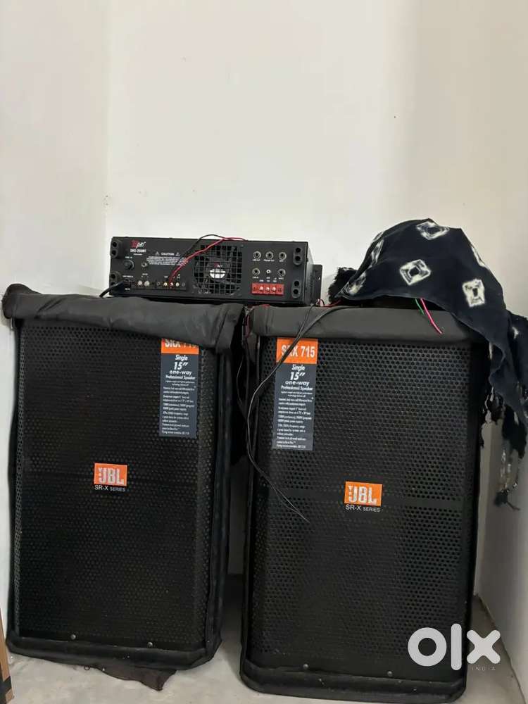 350 watt single top q-one box,mpro amplifier 250 watt