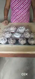 Cake sale glasses cake