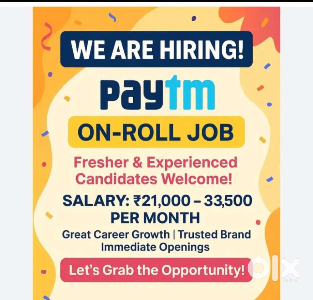 We are hiring paytm