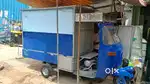 Auto rikshaw food truck. Food truck. Auto canteen hotel