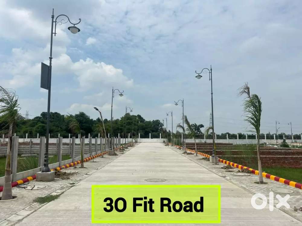 लखनऊ में प्लाट खरीदे खुरदही मार्केट से लगा