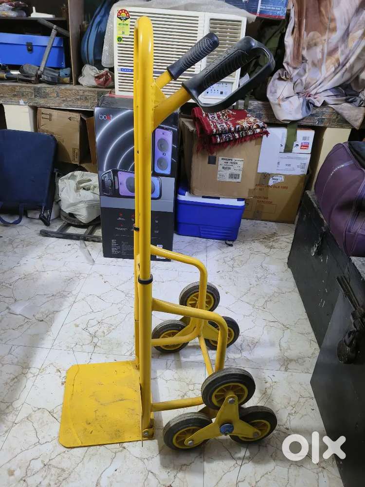 Box and load carrying equipment. It can be used even on stairs