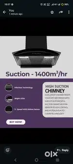 We repair and service all brand chimney ,microwave ,Gass stove hob, ac
