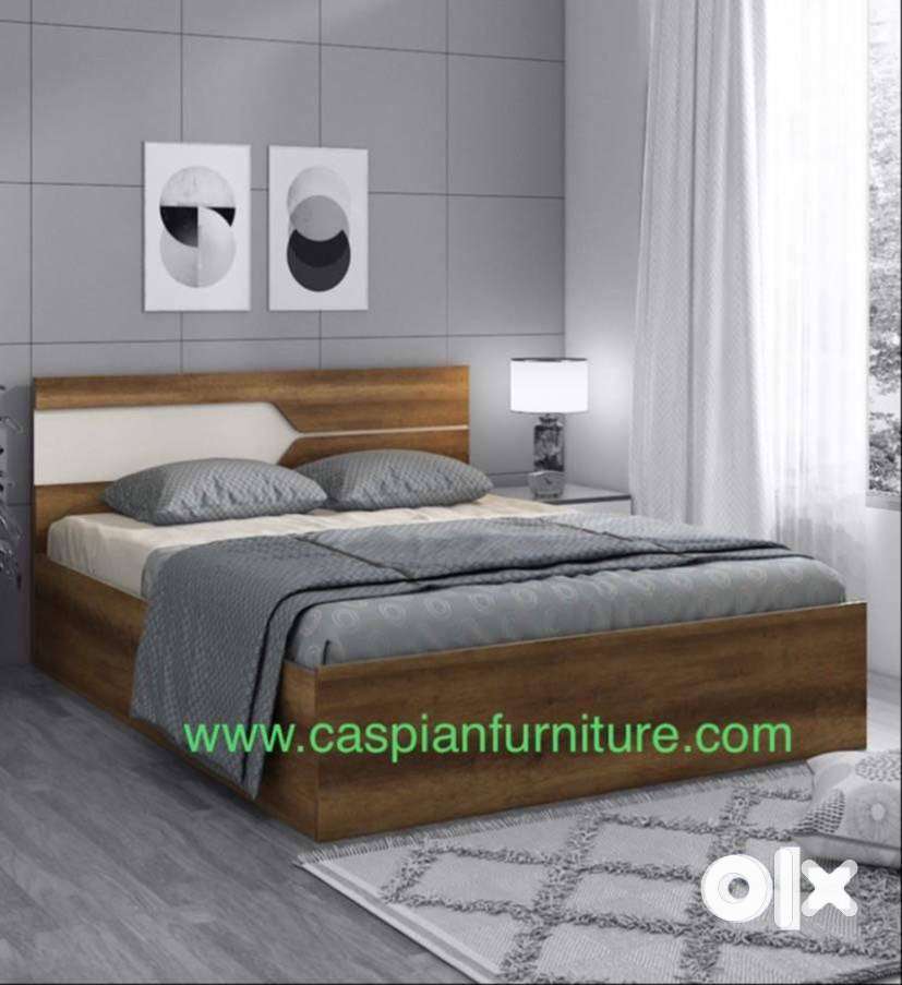 New box bed with storage