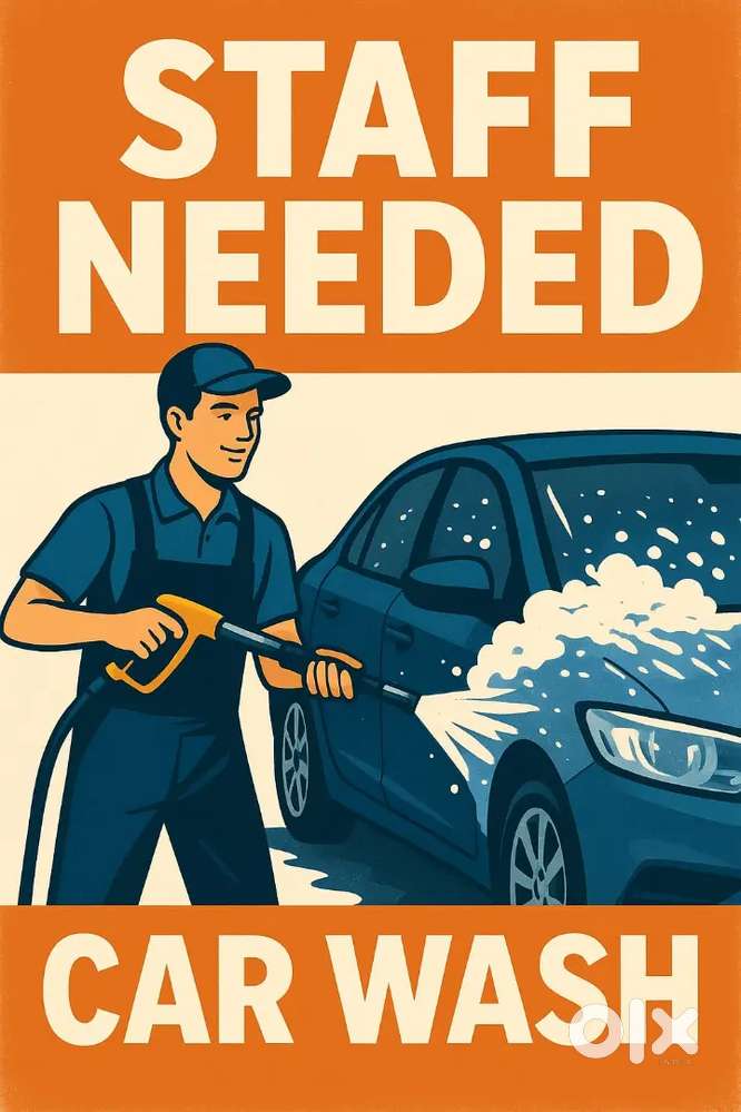 Staff required for car wash