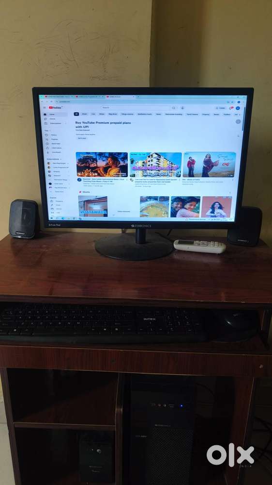 Computer - Monitor & CPU & UPS