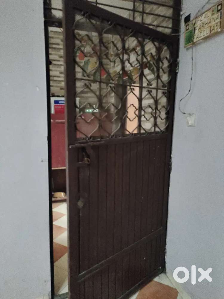 2 BHK semi furnished with Bed and furniture