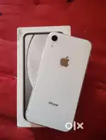 iPhone xr white 128gb all part working  box available adpter