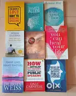 Lot of 9 Self help Books