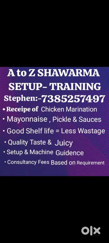 A to Z  SHAWARMA _ SETUP TRAINING