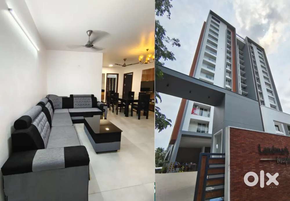 2 bhk fully furnished branded flat for rent near kunnthupalam calicut