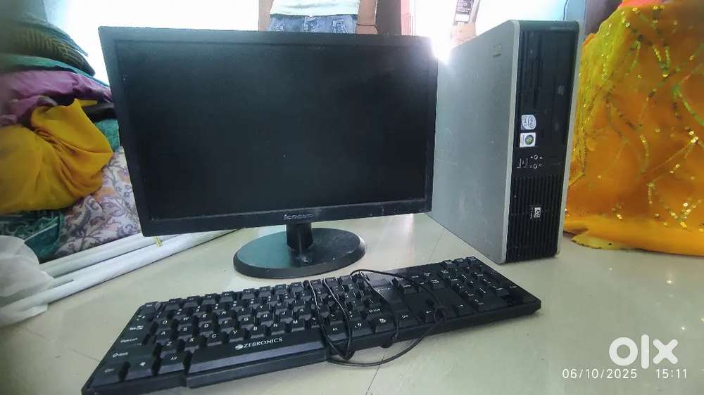 CPU and LCD screen