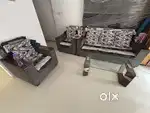 5 seater sofa with center table