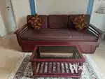 Sofa cum bed and Tipoi