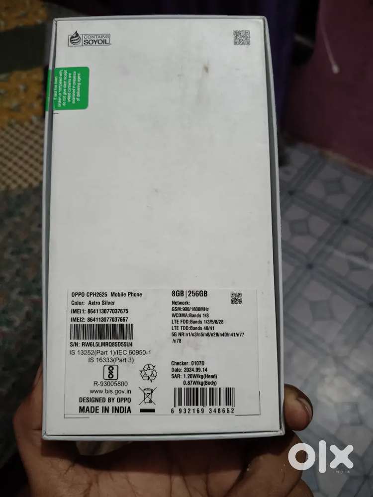 Reno 12  8 -256 good condition 9 month old