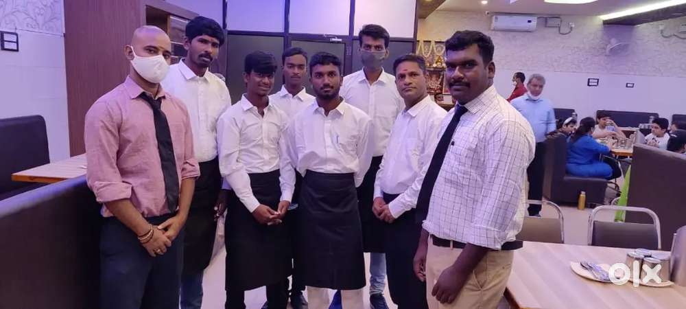 Staff available for catering services hotel etc