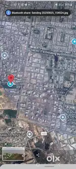 Plot for sale 140 gaj 23 x55 sector 2 ke samne
