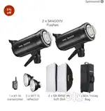 Godox sk 400 mark ii sale with all accessories