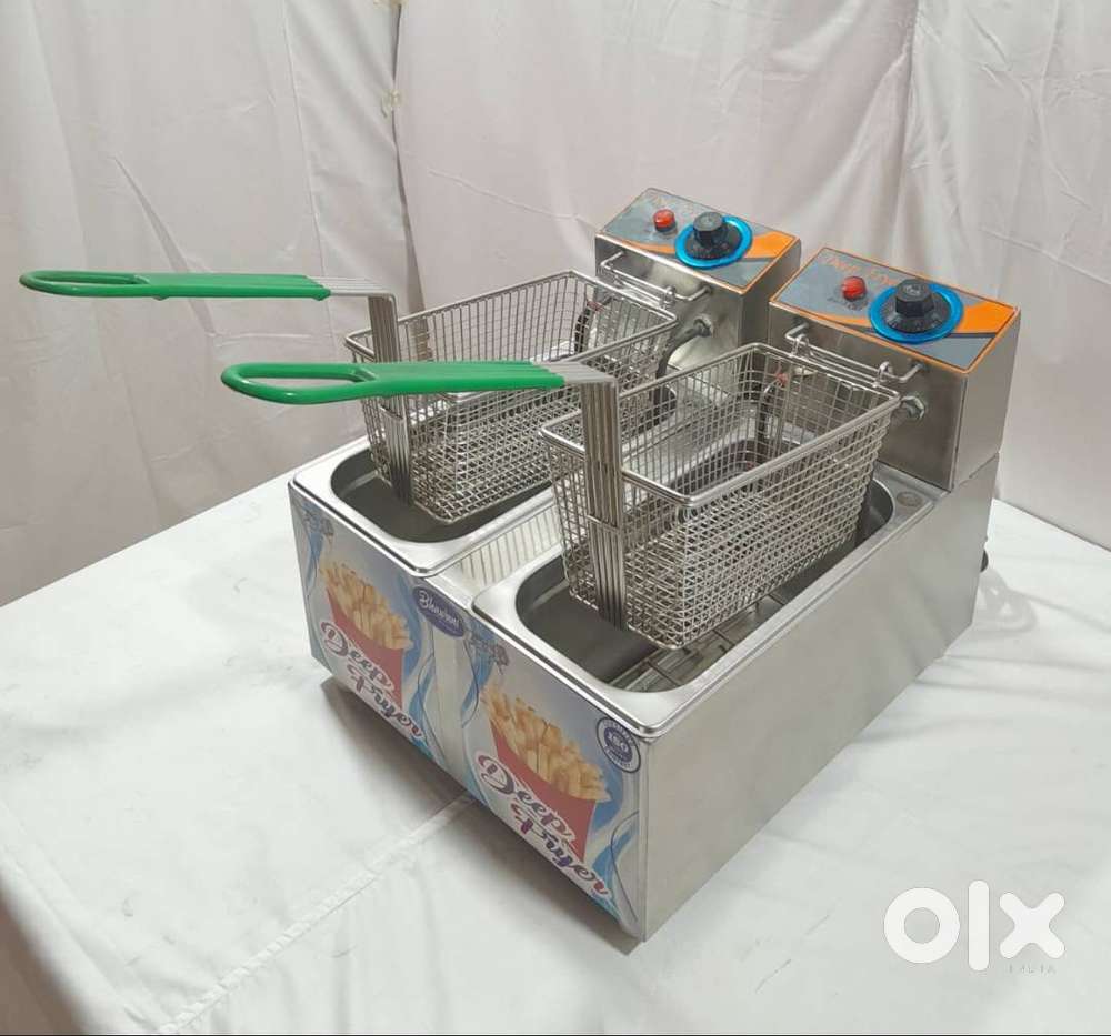 Deep fryer double table top 5ltr light