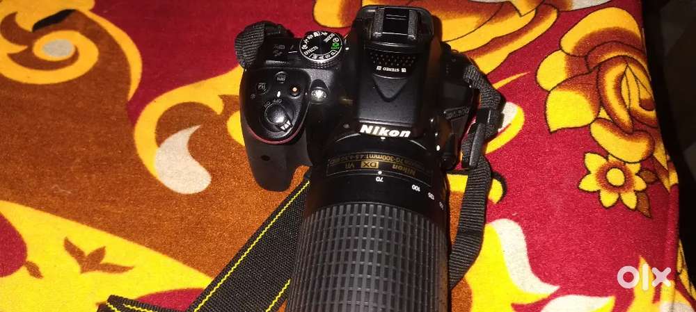 Nikon 5300d 70 300mm lens all accessories ek dam new condition