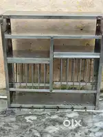 Steel rack for bartan sale in just 1000