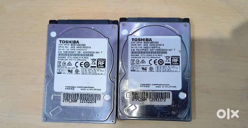 I want to sell my Toshiba 500 Gb laptop harddrive