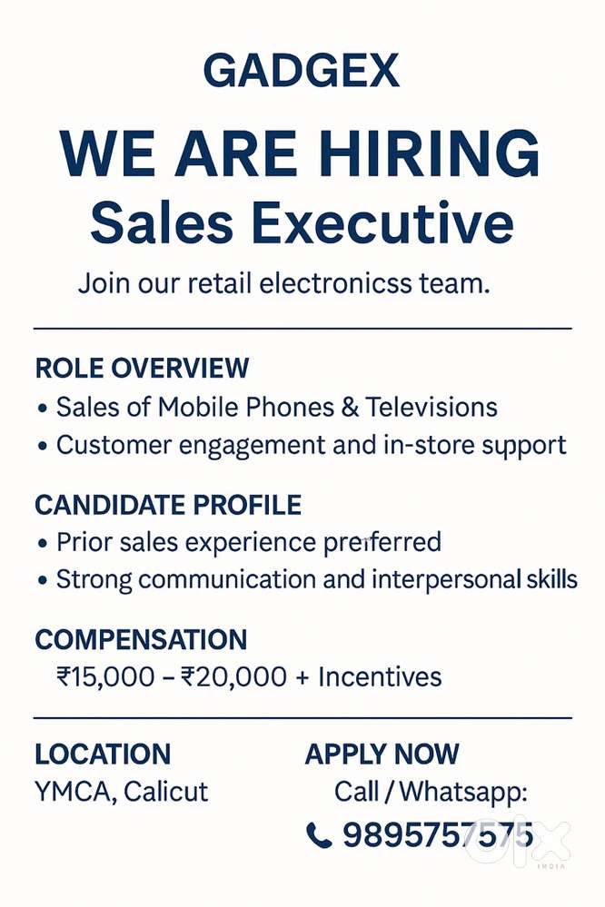 Sales executive