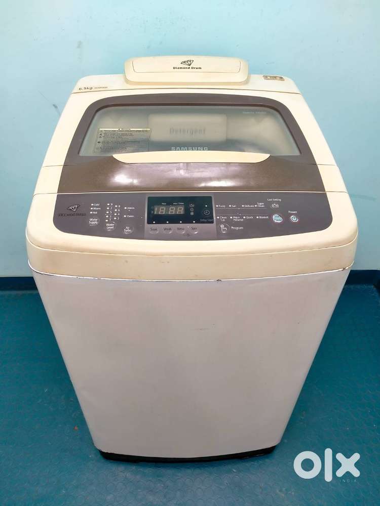 Samsung Diamond drum, top load washing machine, score big on savings