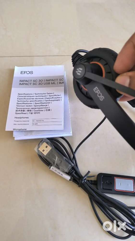 Brand New unused EPOS SC 60 USB ML with Mic