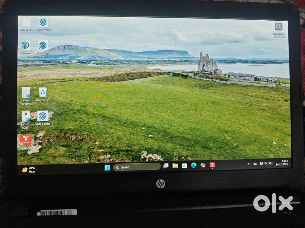 HP 240 G6 Notebook PC/ 16 GB RAM / 256 GB ROM/ Windows 11 pro running