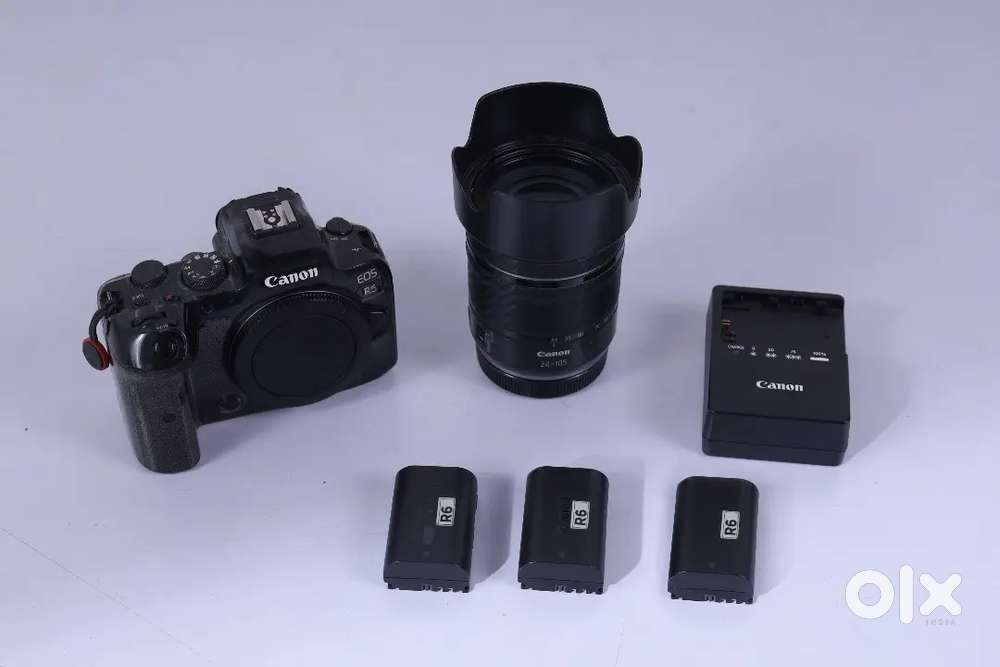 Canon R6 with lens