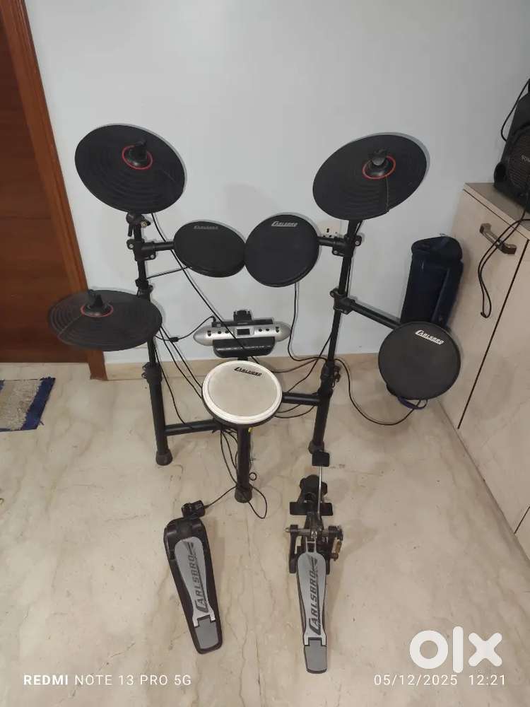 Electronic drum kit carlsbro