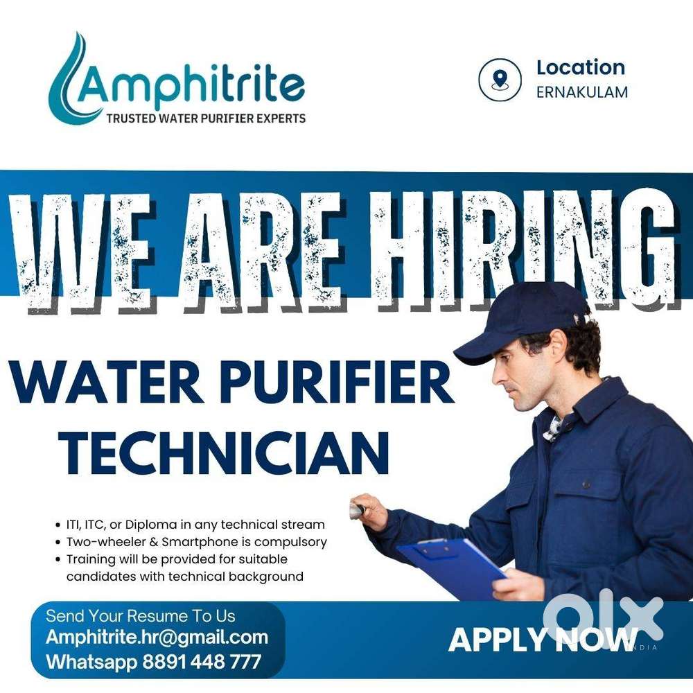 Trainee Technician – Water Purifier Maintenance