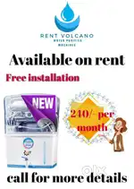 Ro water purifier on rent