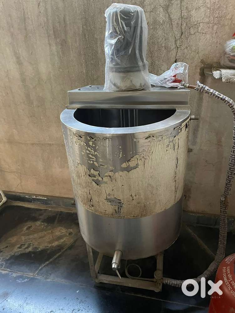 Milk boiler and deep freeze