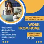 Data entry work