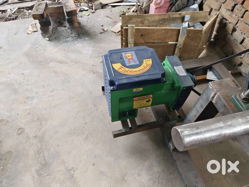 15 kva ultinator 5 hp moter