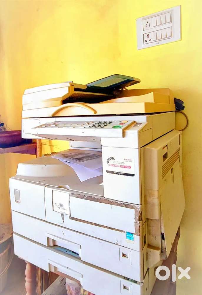 Printer for computer and black and white ricoh aficio