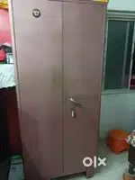 Single bed with storage and solid almirah