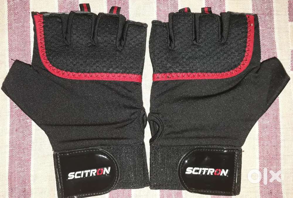 GYM & BIKE Leather Scitron Gloves For Men & Women...
