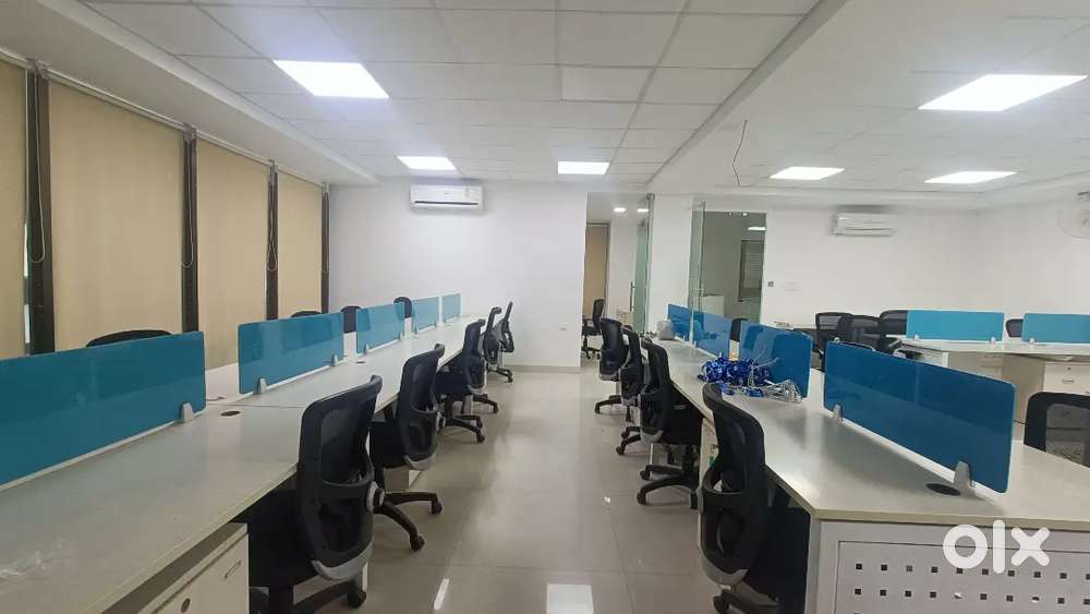 60 Workstations 2 Cabins 1 Conference plug and play office for Rent