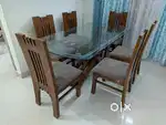 Excellent 6 seater dining table with chairs available for Sale